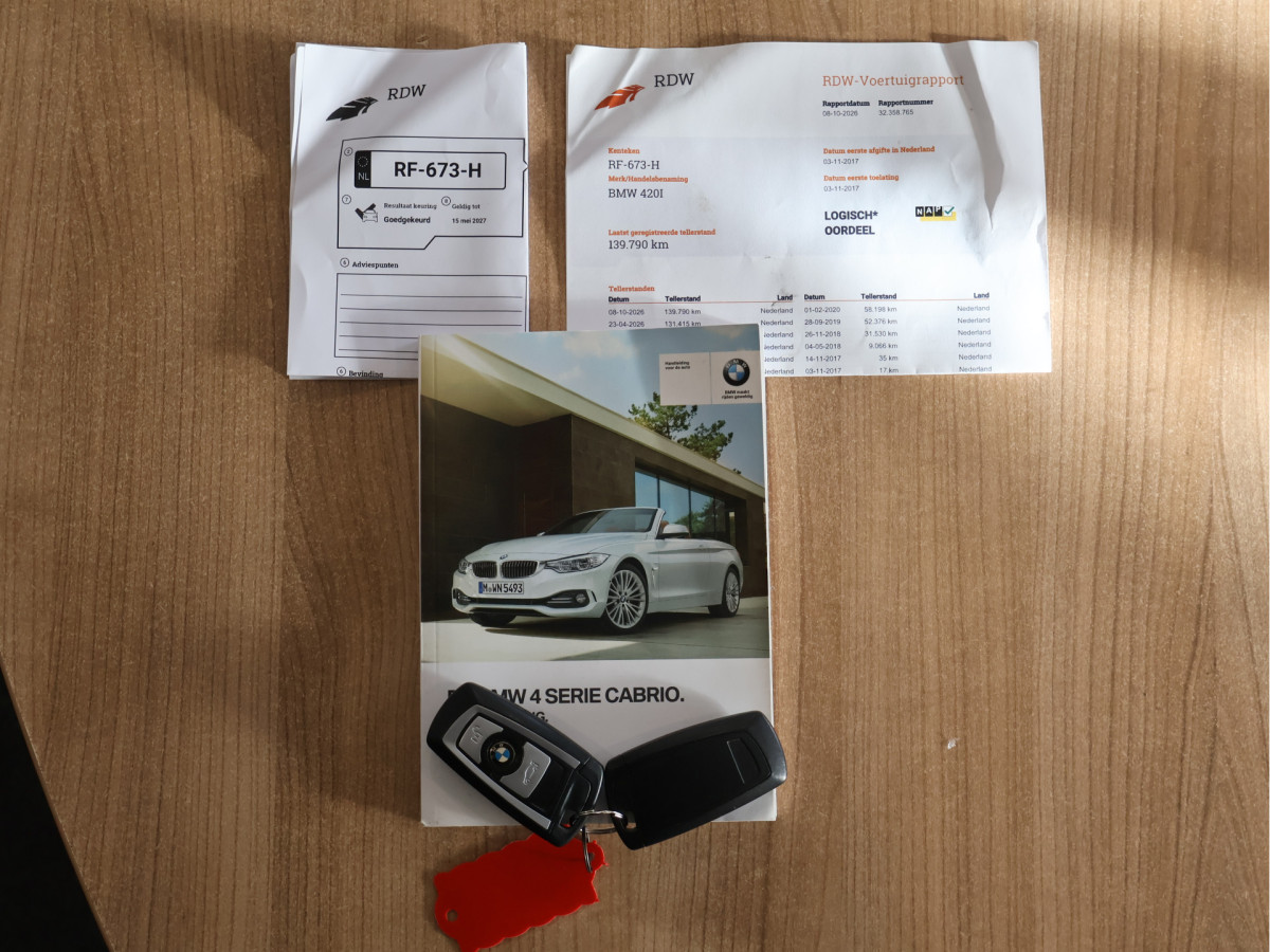 BMW 4 Serie Cabrio 420i High Executive