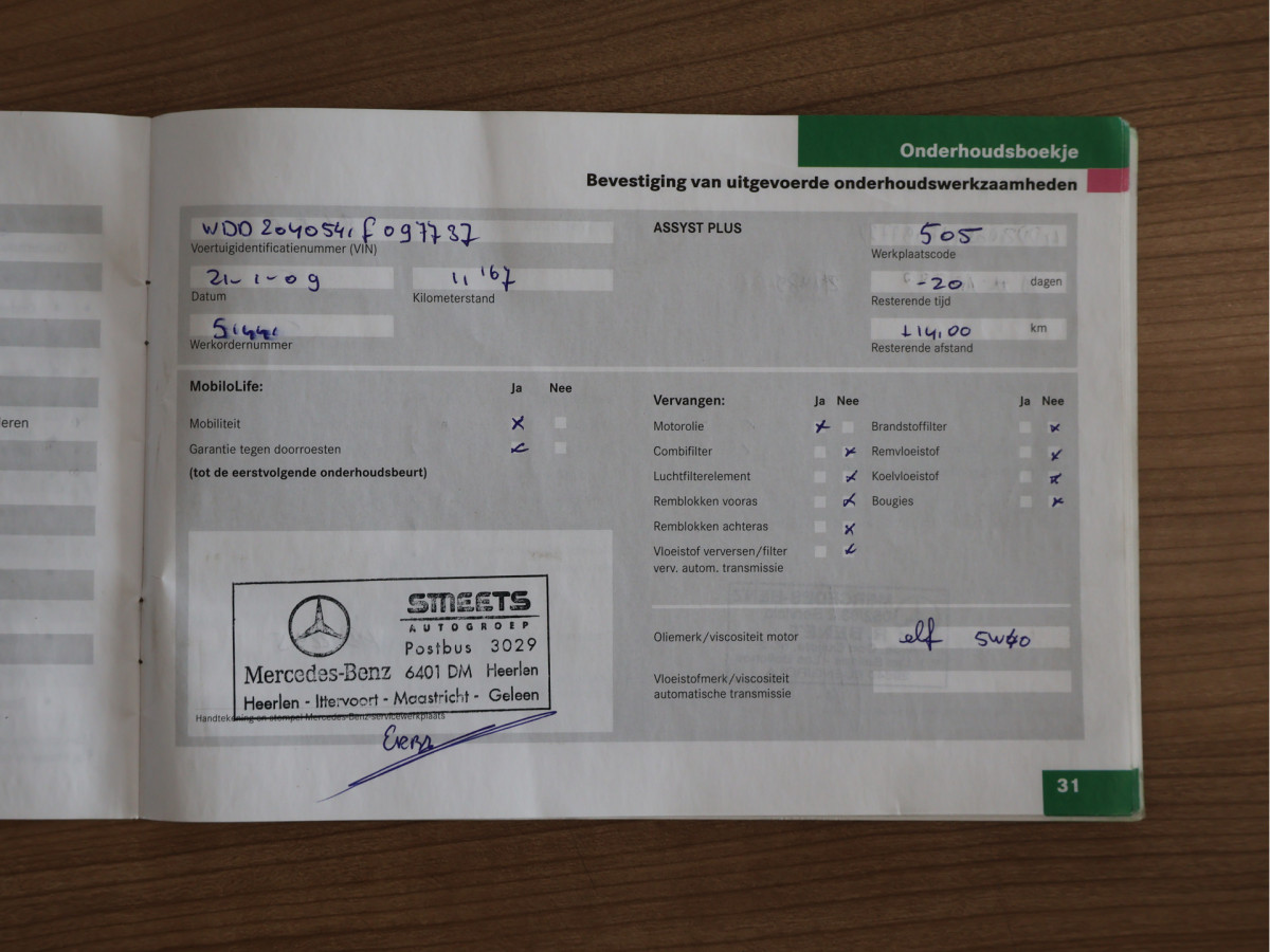 Mercedes-Benz C-Klasse 280 3.0 V6 Avantgarde AMG Line