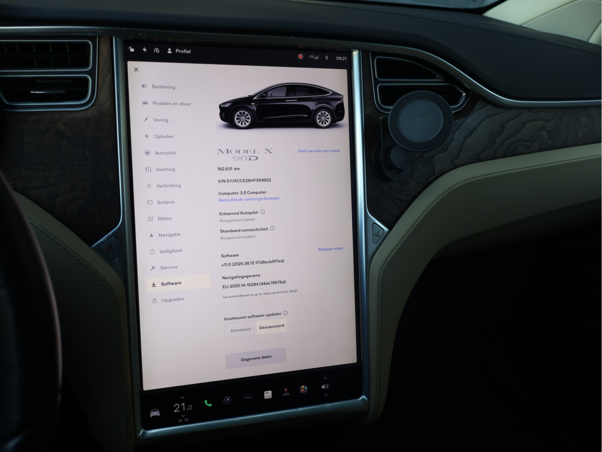 Tesla Model X 90D Base AWD SOH 85,4%